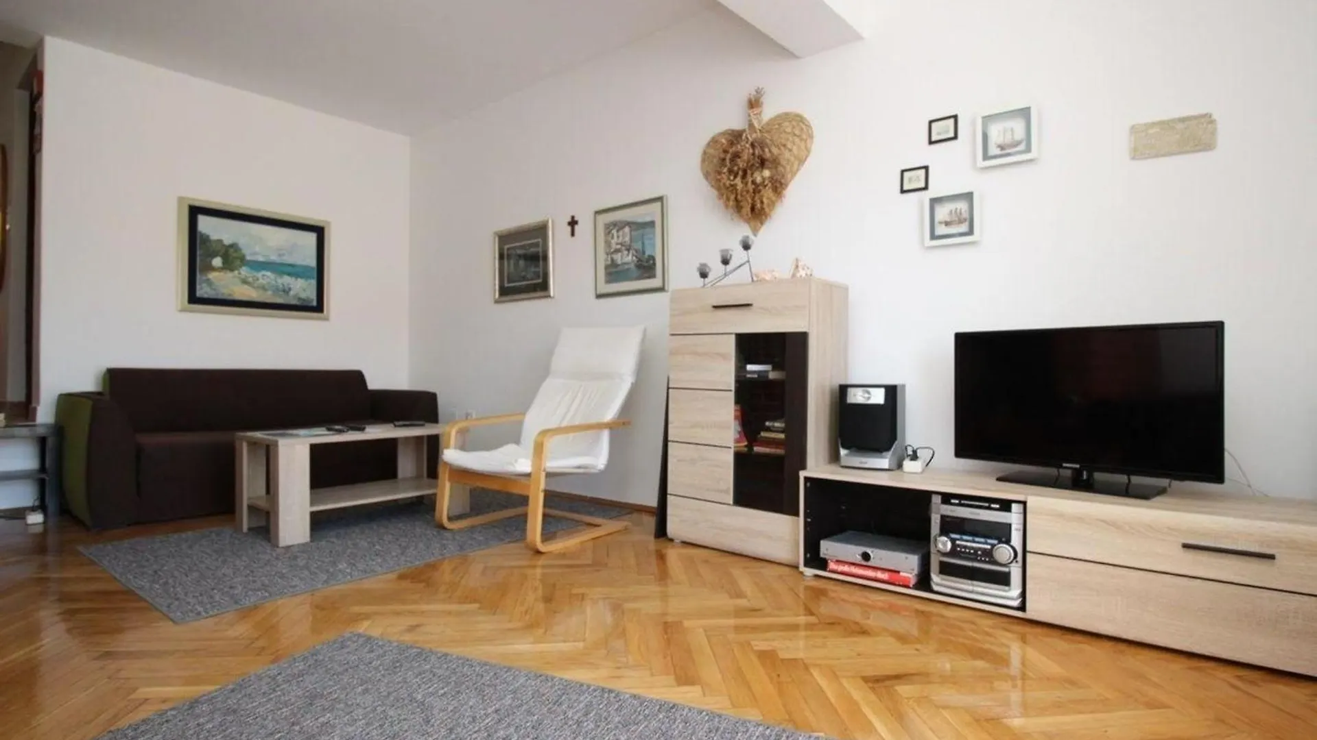 Ferienwohnung In Baska Mit Eigener Terrasse Und Meerblick 0*, Baska (Krk)